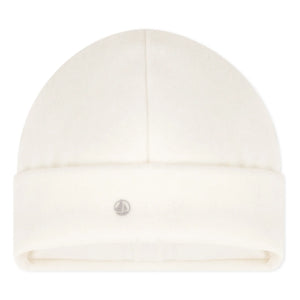 Petit Bateau - Ribbed Beanie | Ecru