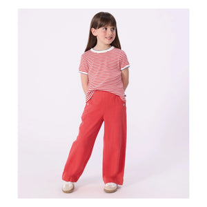 Petit Bateau - Ribbed T-Shirt | Red