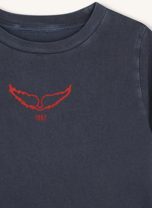 Zadig & Voltaire - Wings T-Shirt | Navy