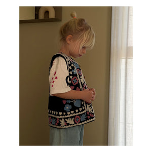 SISSEL EDELBO - Timothy Sleeveless Vests - Kids Collection | Navy Blue