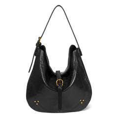 Jérôme Dreyfuss - Luis Chèvre Grainé Bag | Black