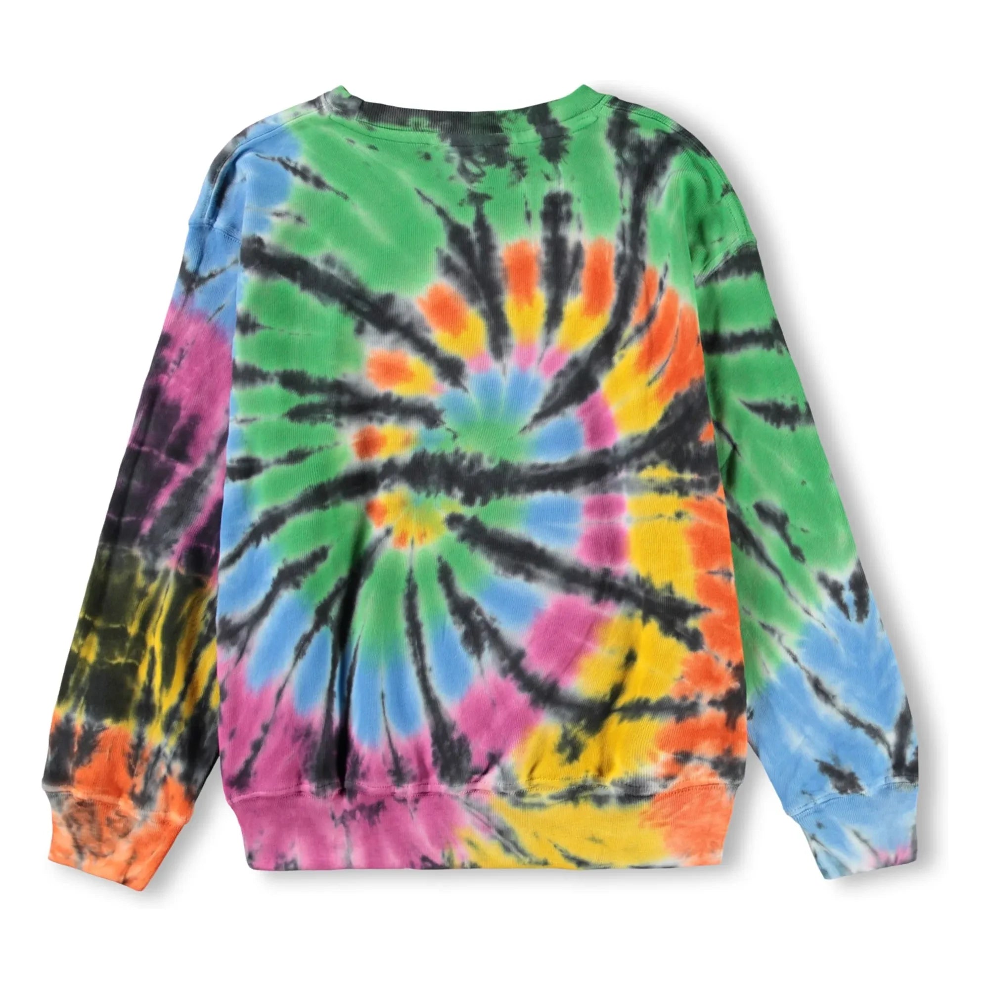 Molo - Memphis Tie and Dye Organic Cotton Sweatshirt | Black