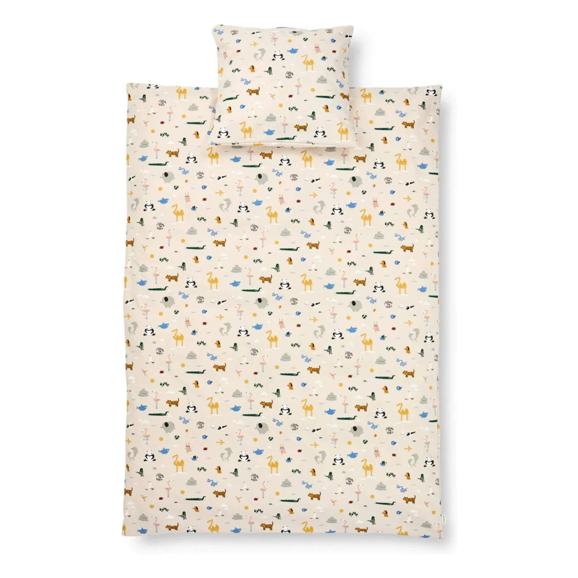 Liewood - Organic Cotton Bedding Set | Around the World/Sandy