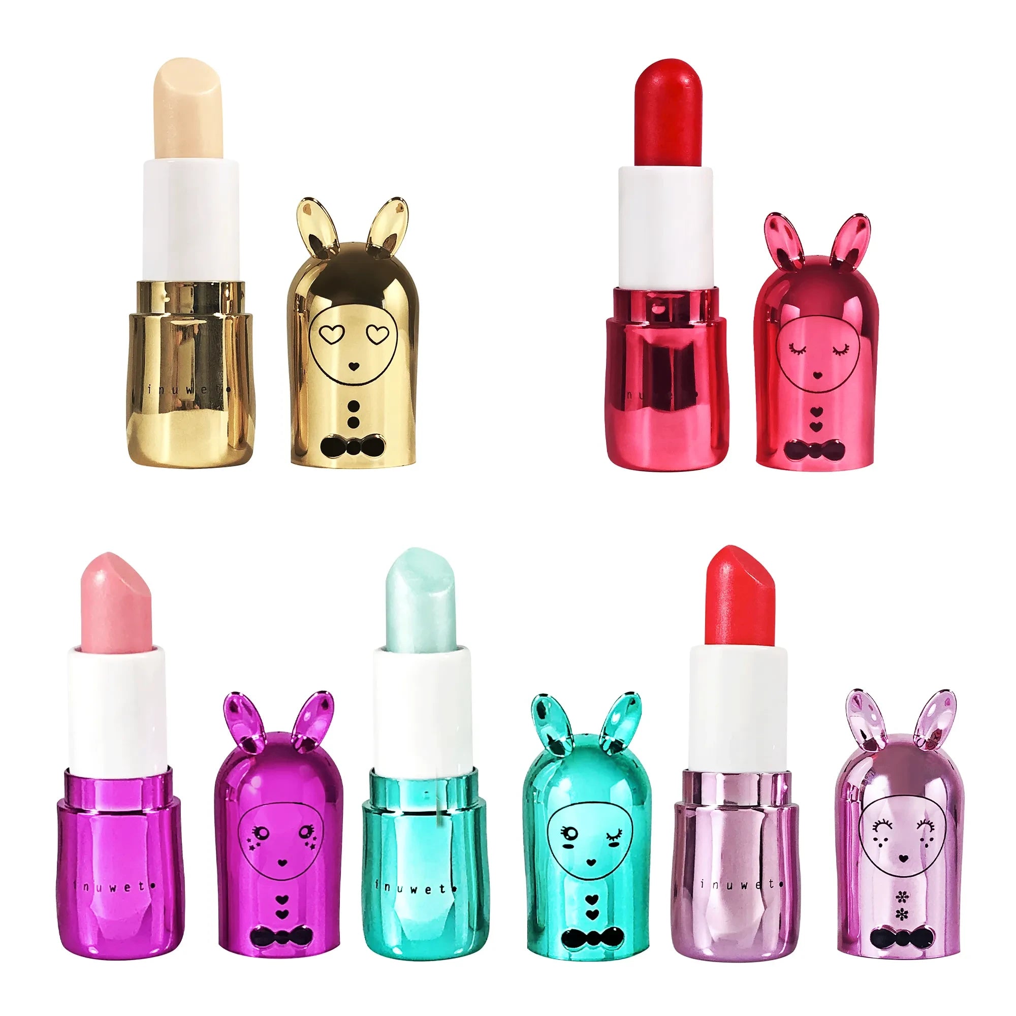 Inuwet - House of Wonderland 5-Piece Lip Balm Set