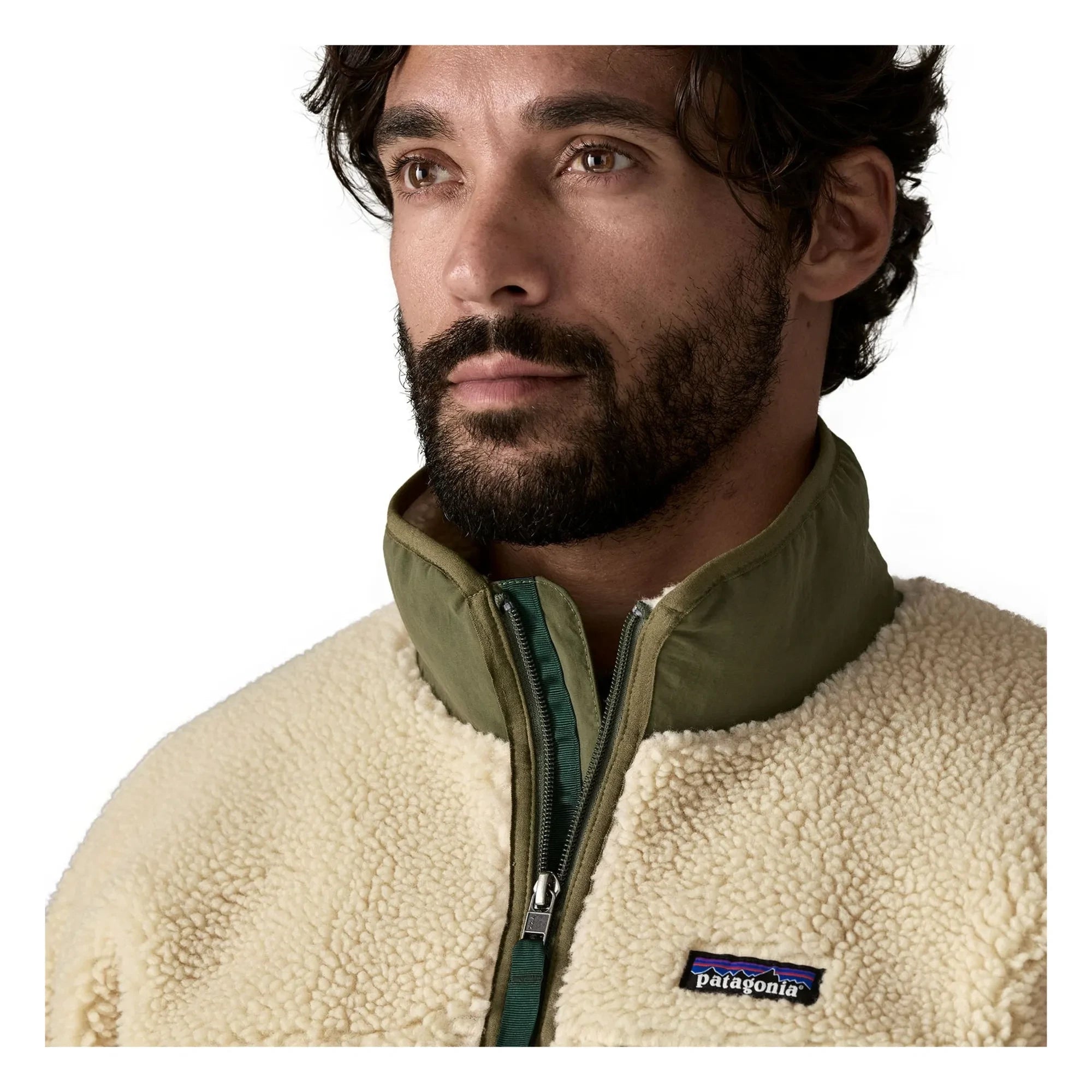 Patagonia - Klasik Retro-X Geri Dönüştürülmüş Elyaf Polar Ceket | Bej