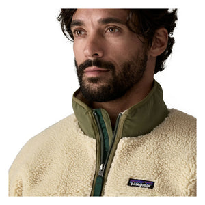Patagonia - Klasik Retro-X Geri Dönüştürülmüş Elyaf Polar Ceket | Bej