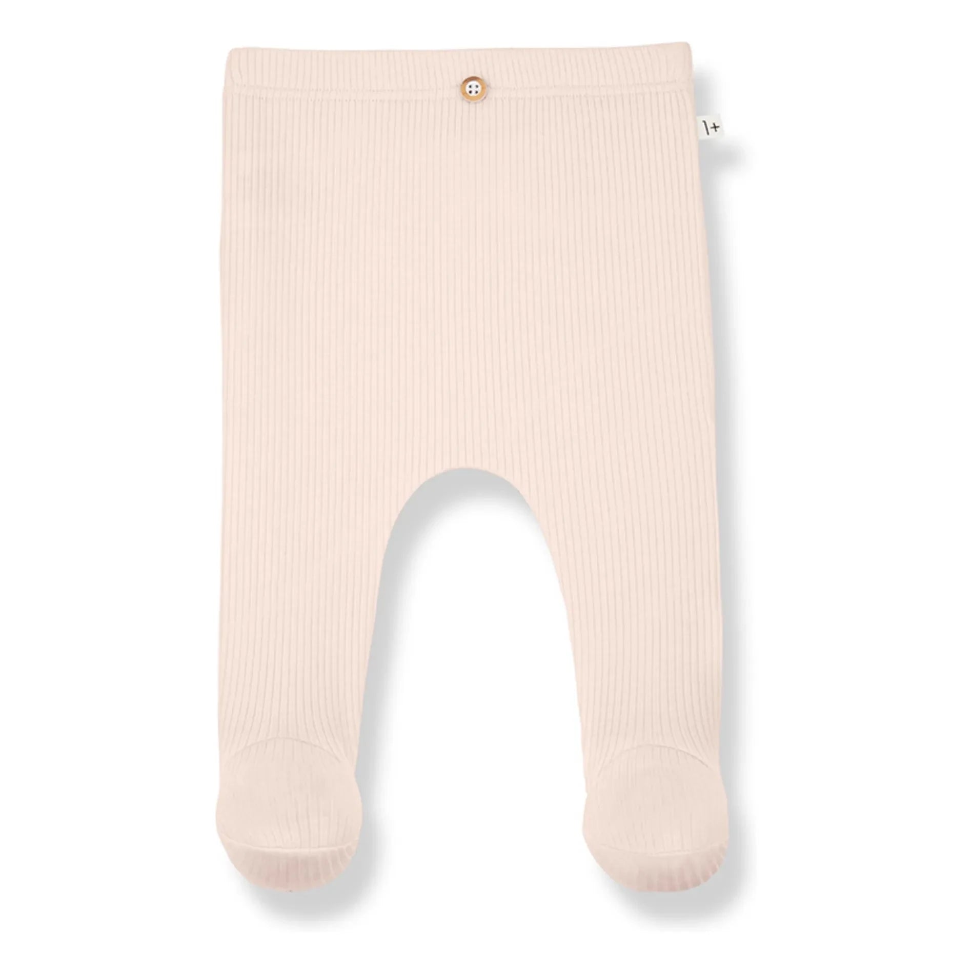 1+ in the family - Mia Ribbed Pantyhose | Beige Pink