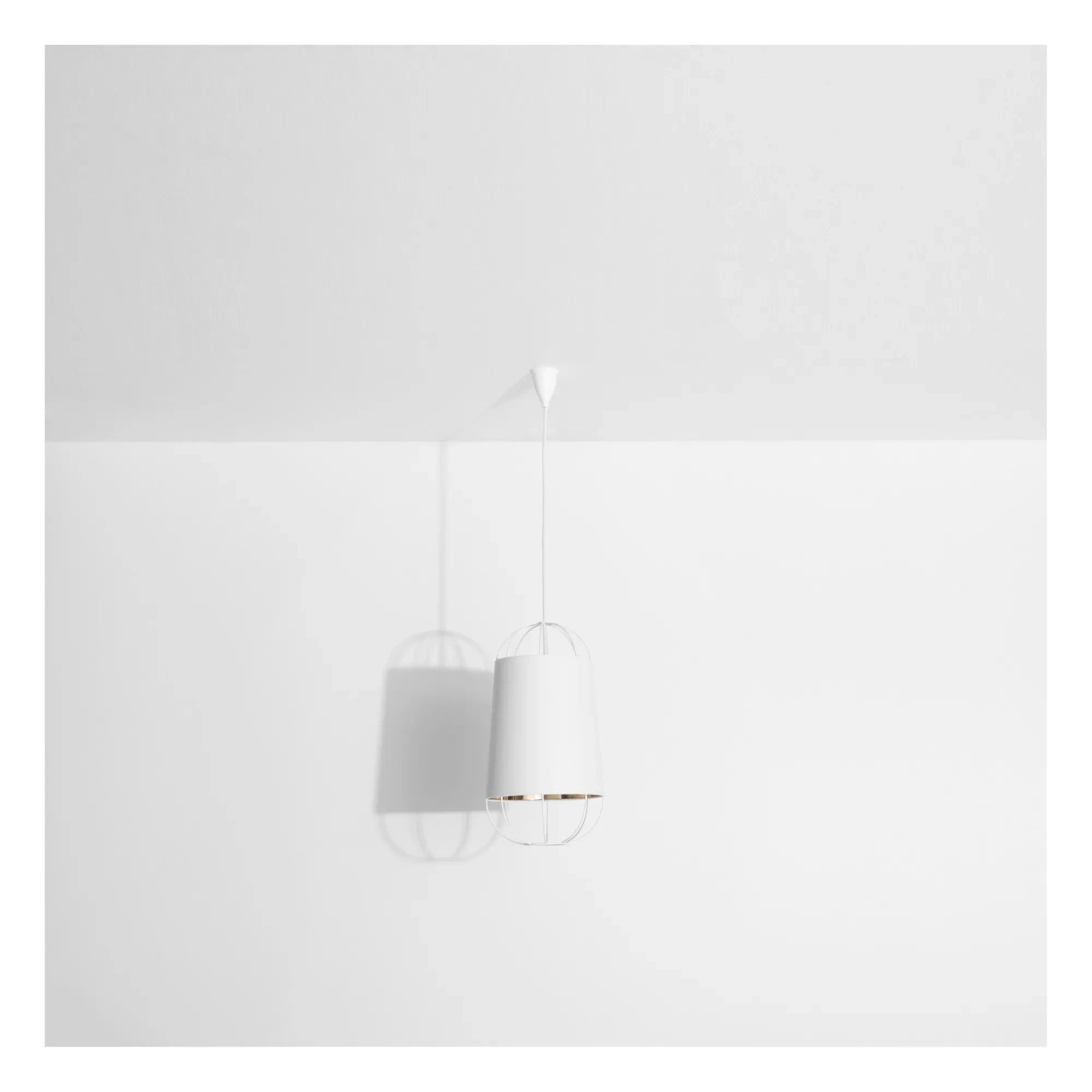 Petite Friture - Lantern Ceiling Lamp, S. Baron | White