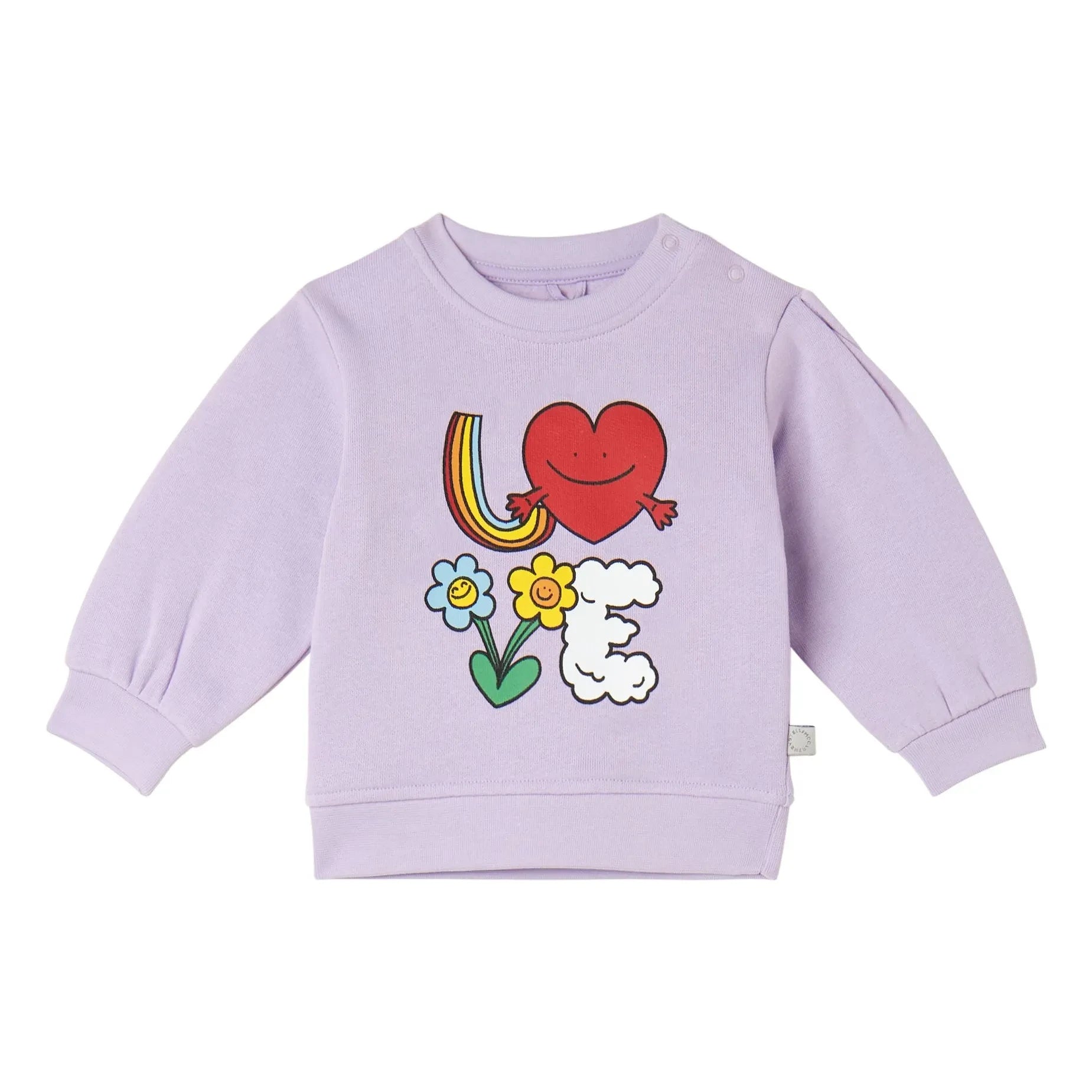 Stella McCartney Kids - Sweat Love | Lilac