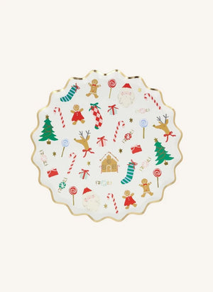 Meri Meri - Joli Noël Small Plates - Set of 8