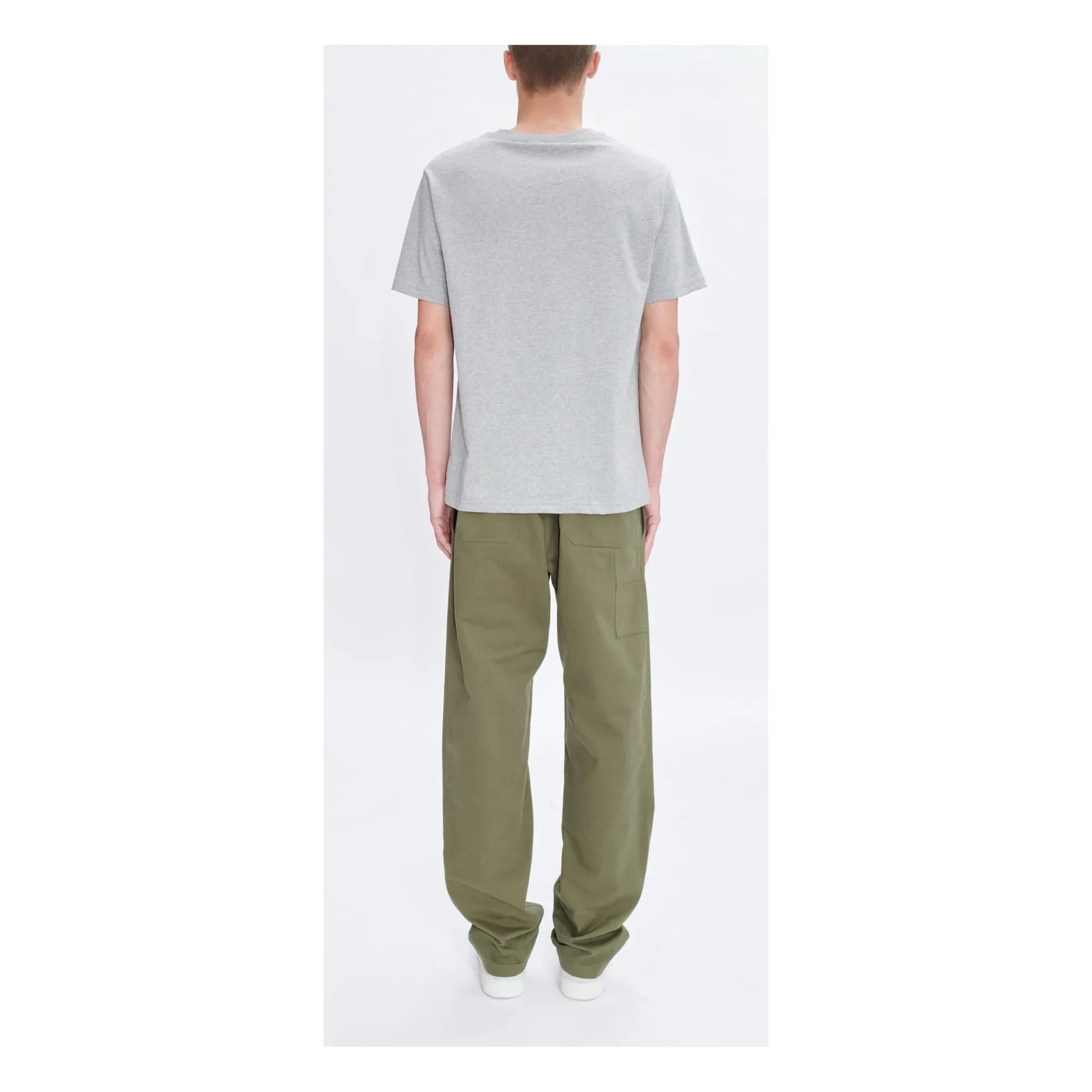 A.P.C. - Willow Organic Cotton T-Shirt | Grey Melange