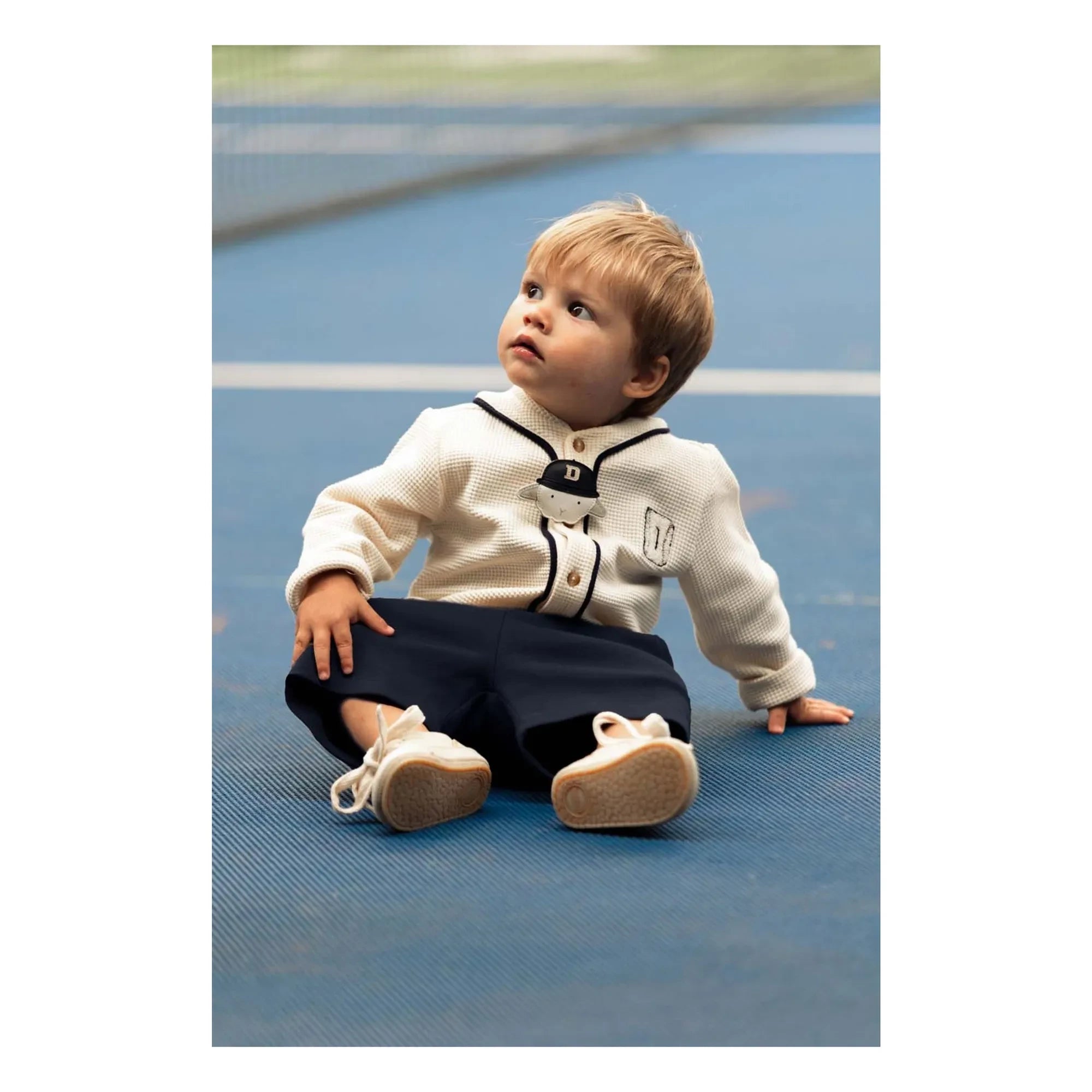 Donsje - Stanzen Sheep Brooch | White