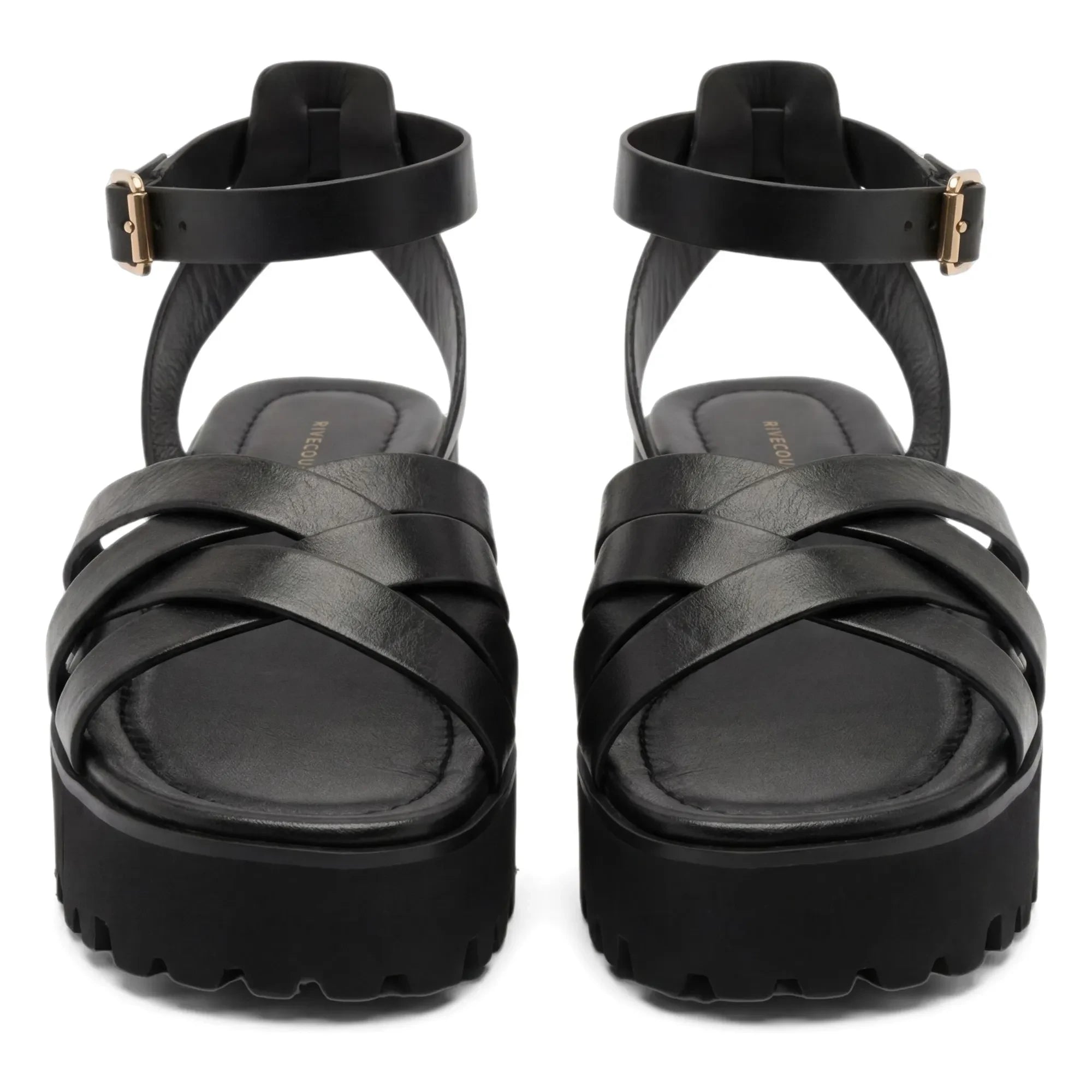 Rivecour - Leather Sandal No.214 | Black