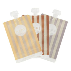 Haps Nordic - Reusable Bottles - 3-Piece Set | Beige