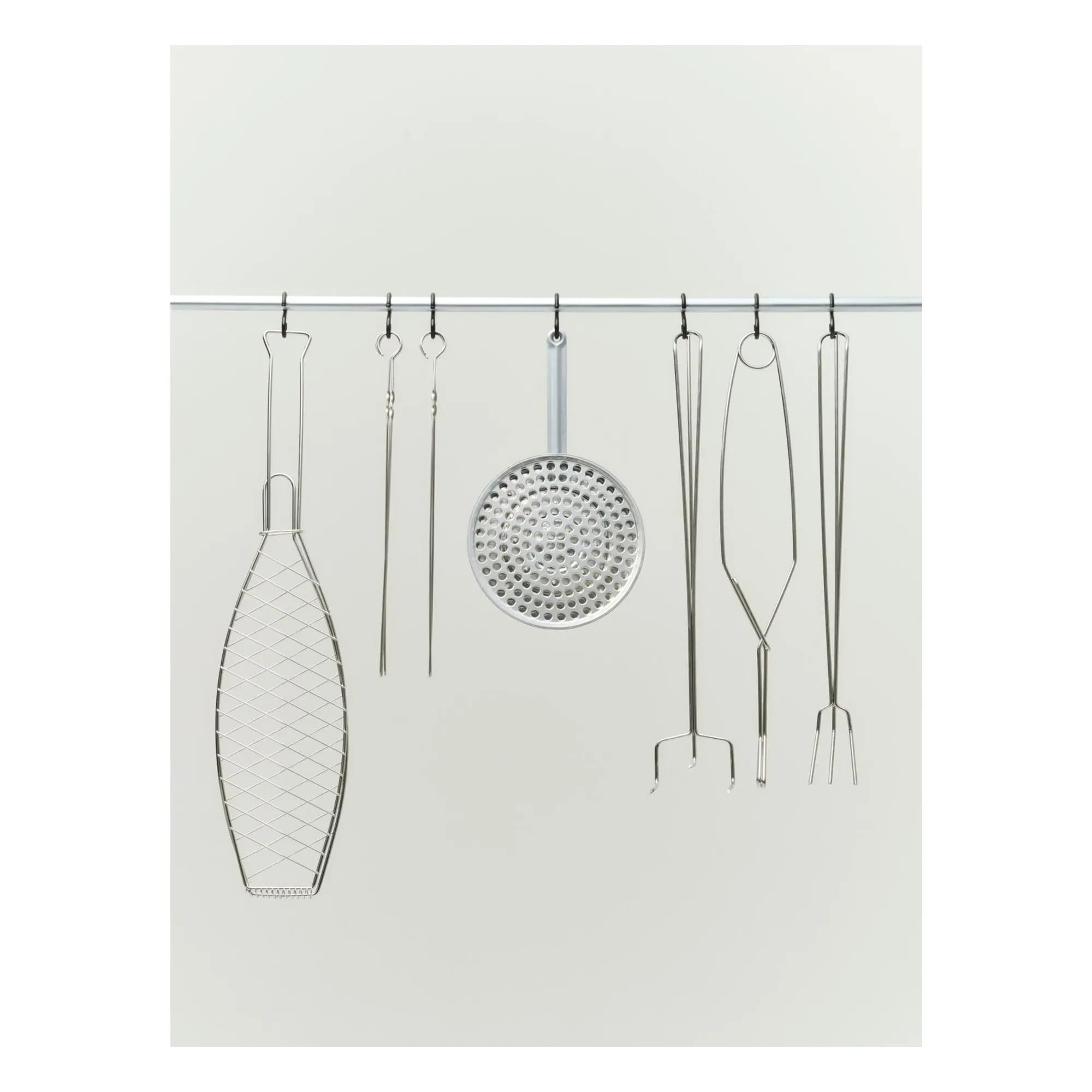 Hay - Outdoor Market barbekü şişleri, Jasper Morrison - 2'li Set | Çelik