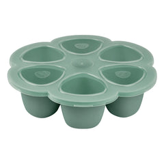 Béaba - Silicone Multi-Compartment Mold - 6 x 90 ml | Sage