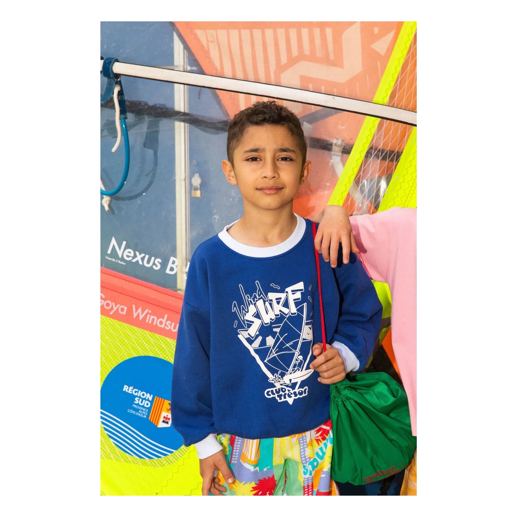Treasure Club - Wind Surf Sweatshirt | Mavi