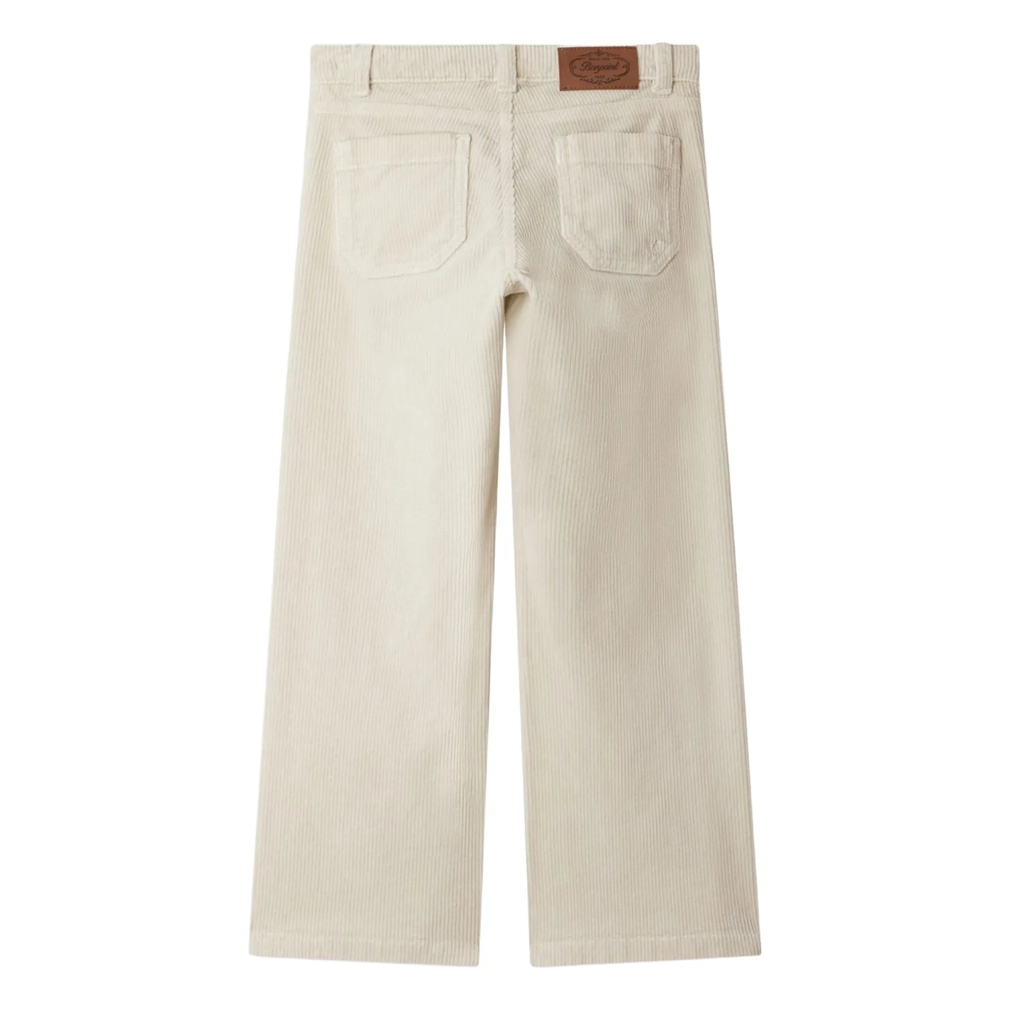 Bonpoint - Jennifael Velvet Organic Cotton Pants | Mastic