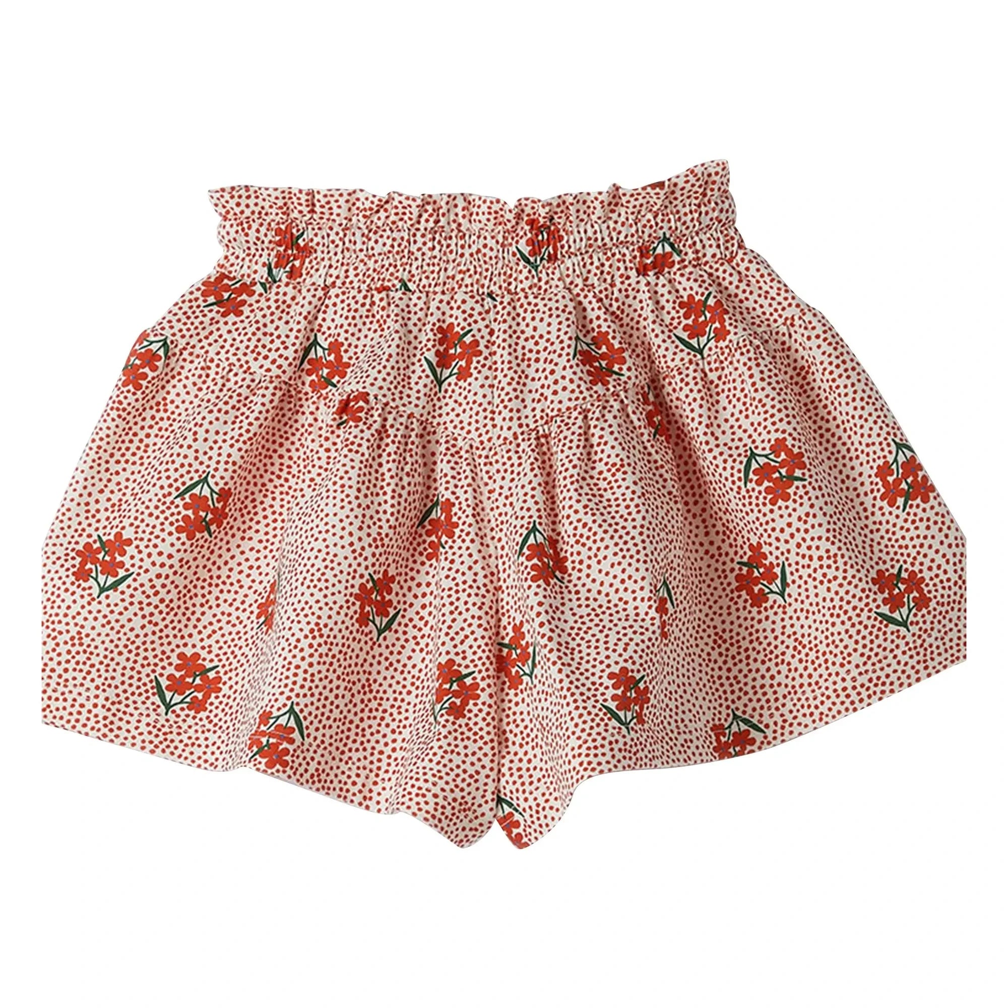 Fabula - Short Polka Dot Cord | Red