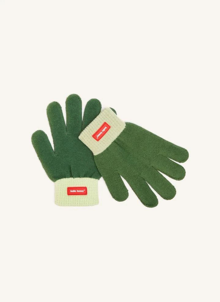 Hello Hossy - Handy Organic Cotton Gloves | Green