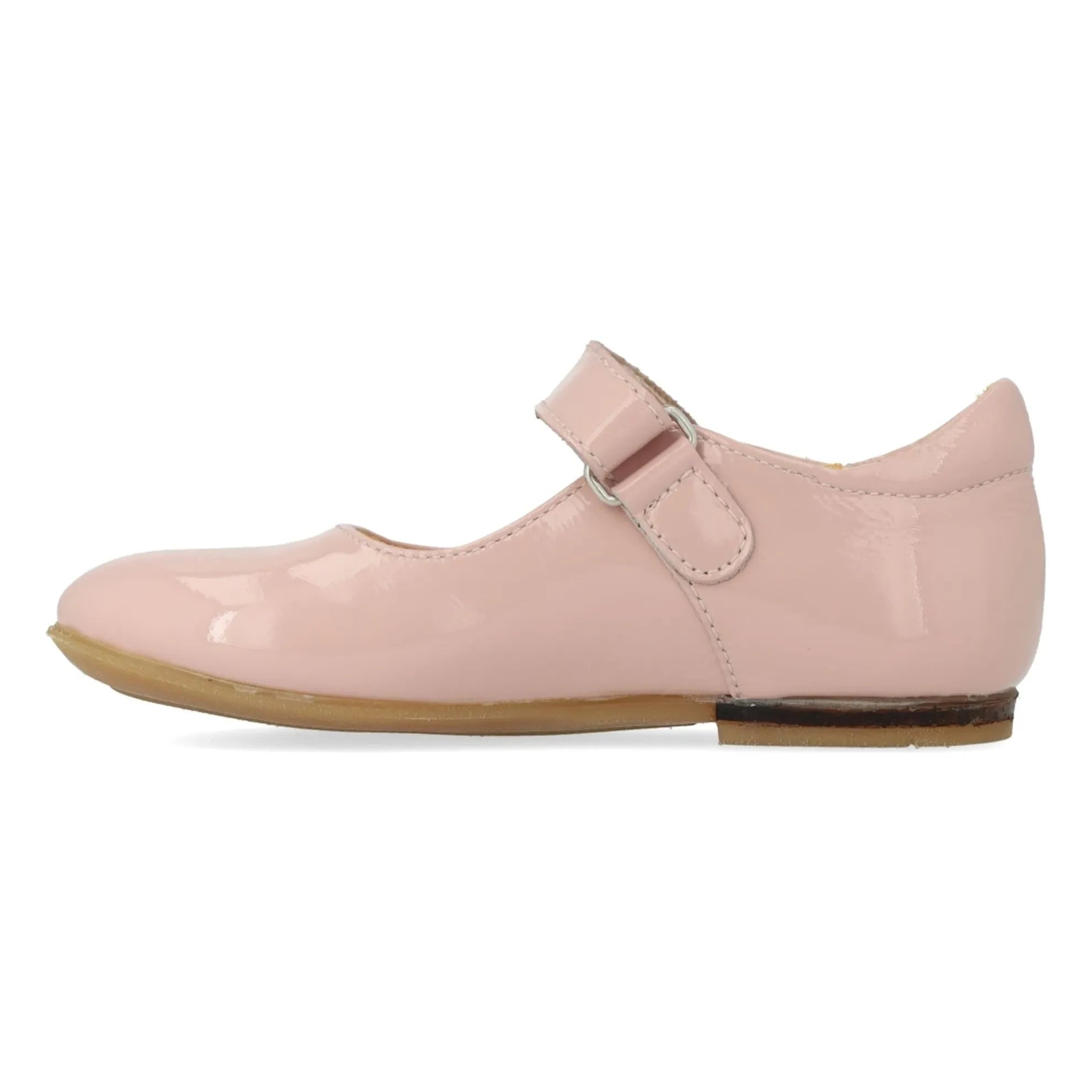 Angulus - Scratch patent ballet flats | Light Pink