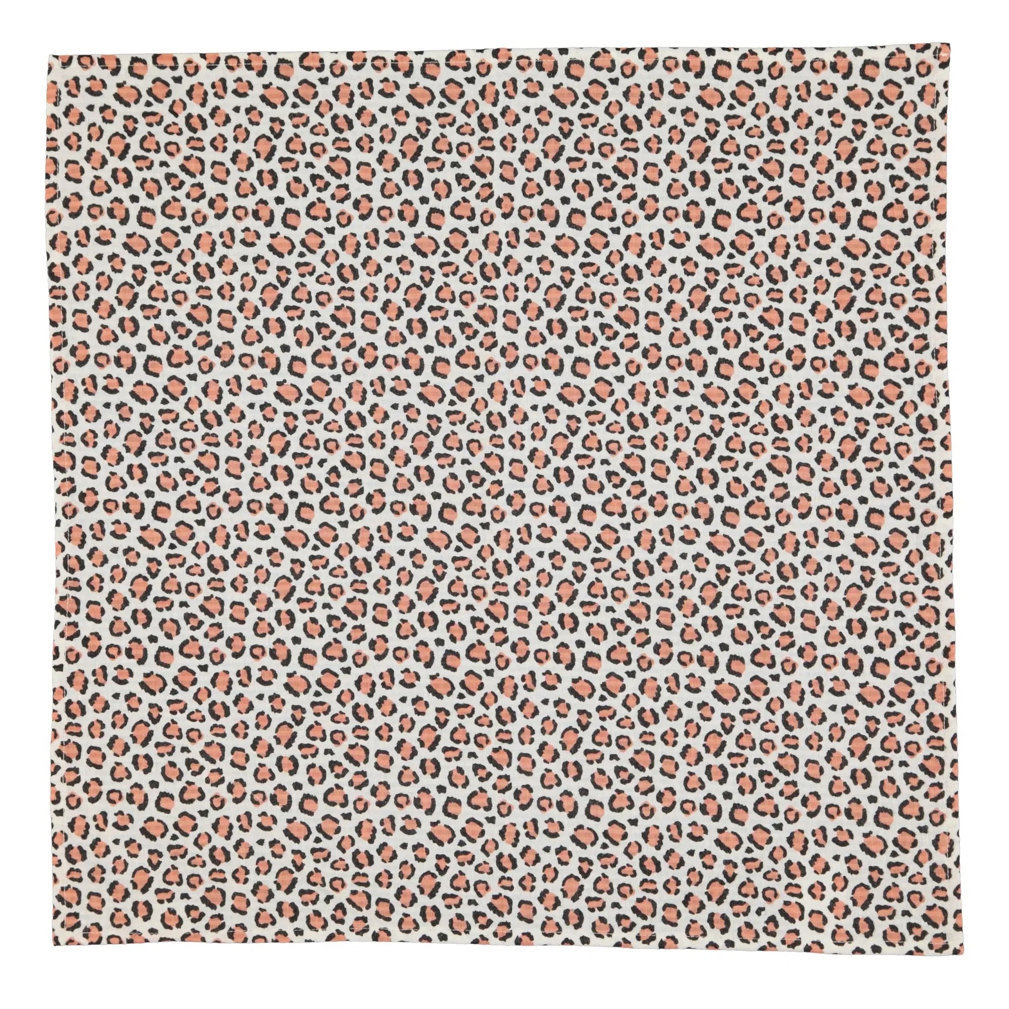 Piupiuchick - Organik Pamuklu Leopar Bandana | Ecru