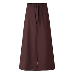 Soeur - Agadir Cotton Skirt | Burgundy