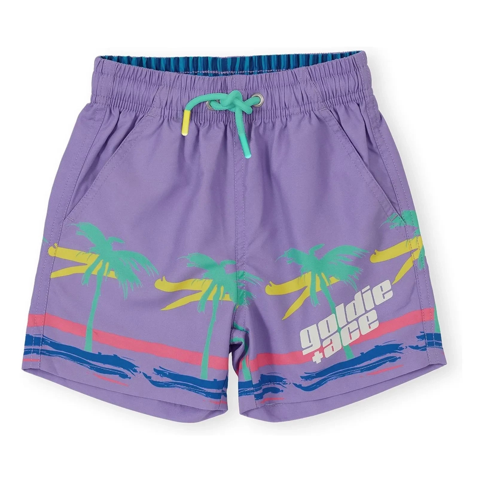 Goldie + Ace - Palm Shorts | Purple
