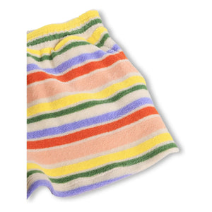 Molo - Angela Striped Organic Cotton Shorts | Orange