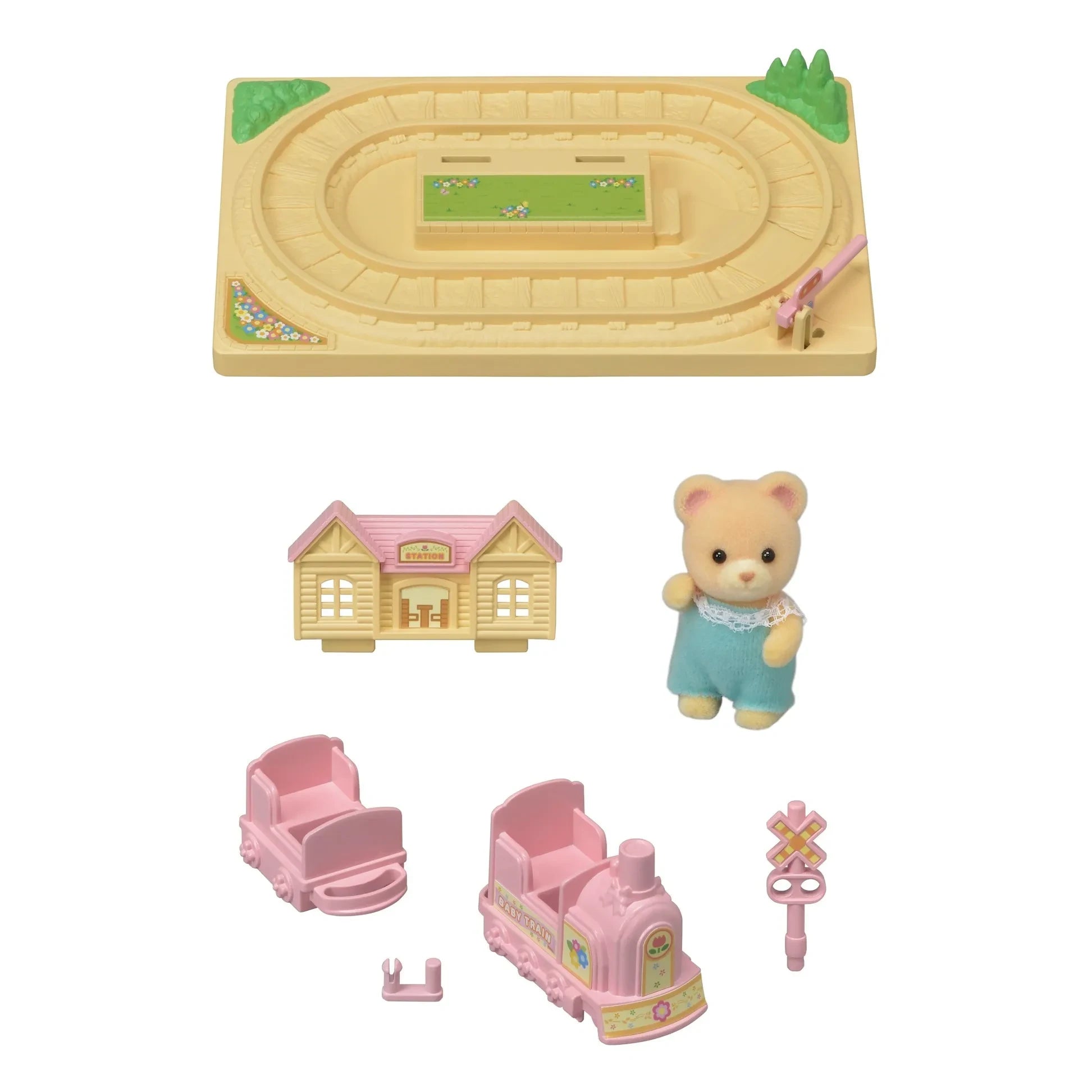 Sylvanian Families - Çuf Çuf Tren ve Bebek Ayı Oyuncak