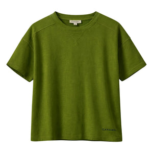 Caramel - Kezar Tencel T-Shirt | Green