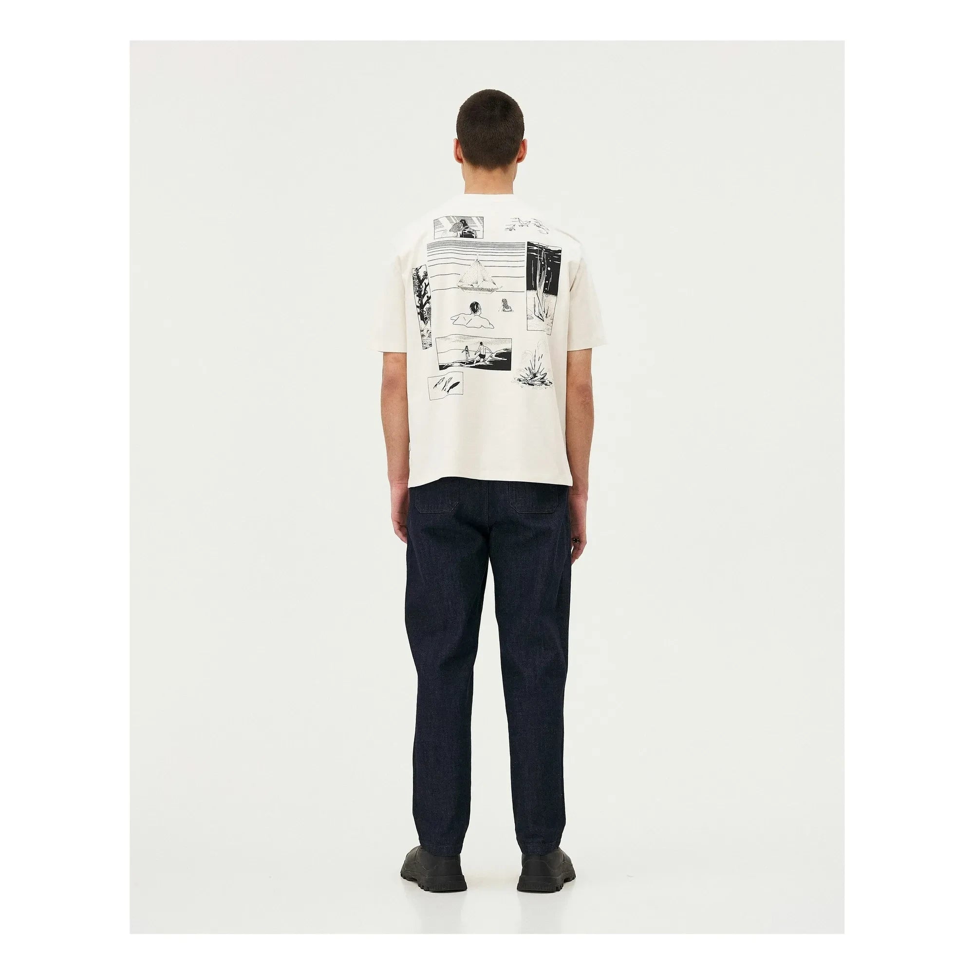 Noyoco - York Merceron T-Shirt Organic Cotton | Off White