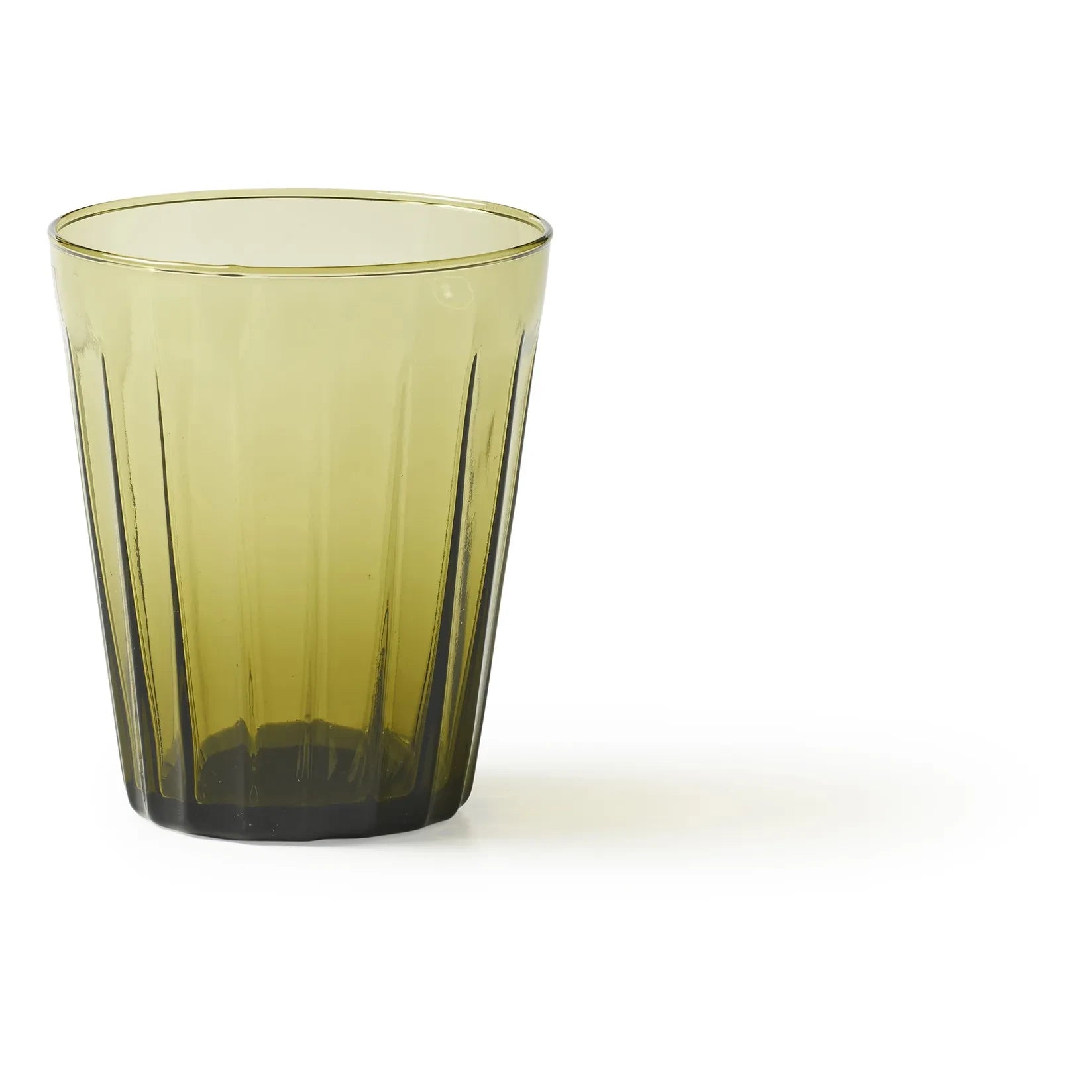 Bitossi - Luca Glass Cup Set - 6 Pieces | Olive Green