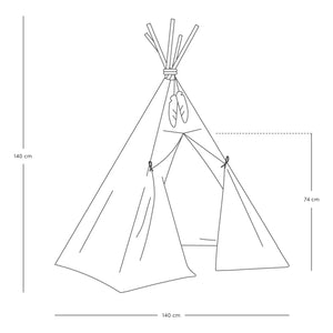 Nobodinoz - Tipi Nevada | Red