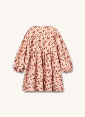 Wheat - Sylvia Fleurie organic cotton dress | Peach