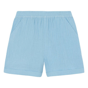Bonton - Noé Cotton Gauze Shorts | Light Blue