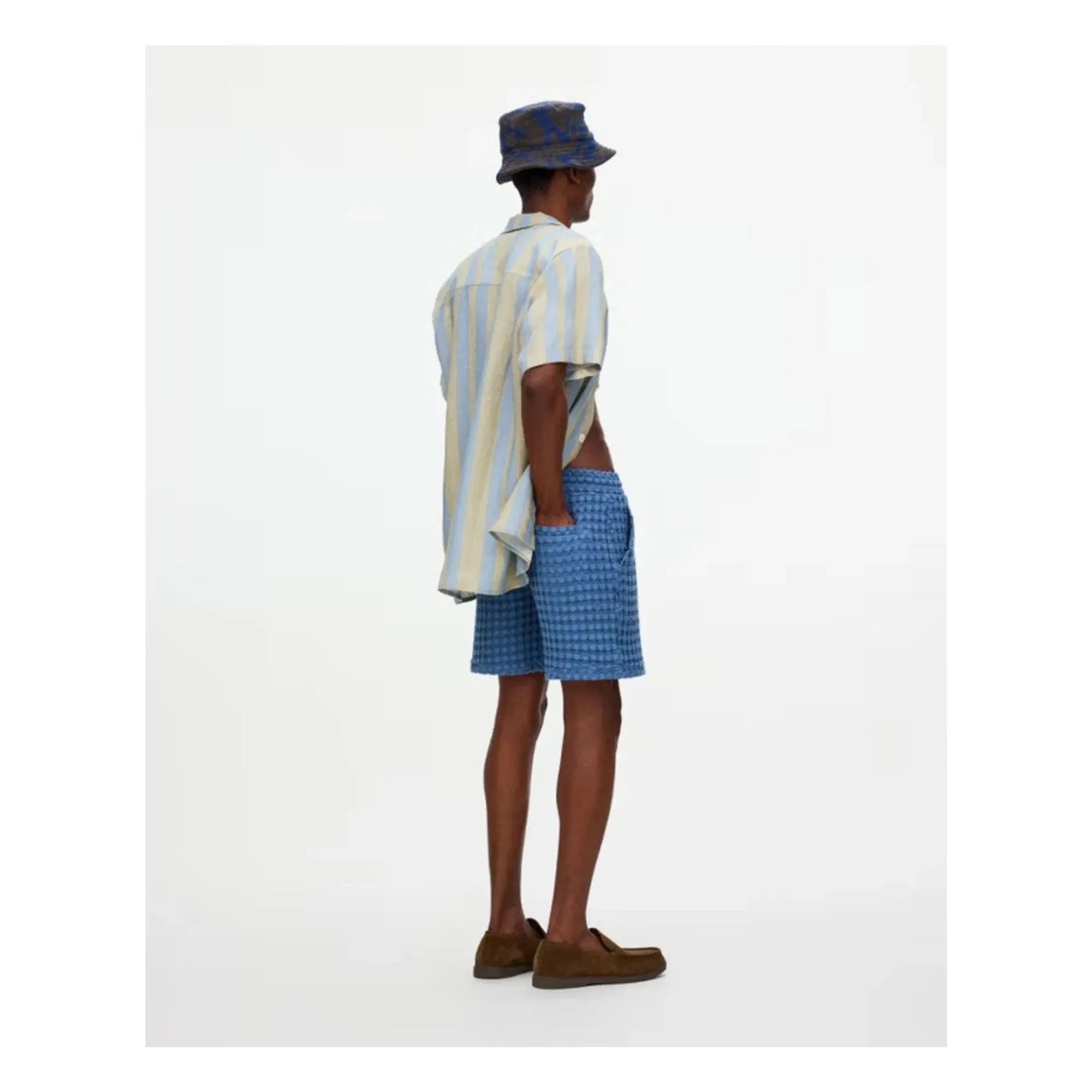 OAS - Short Coronet Porto Waffle | Blue