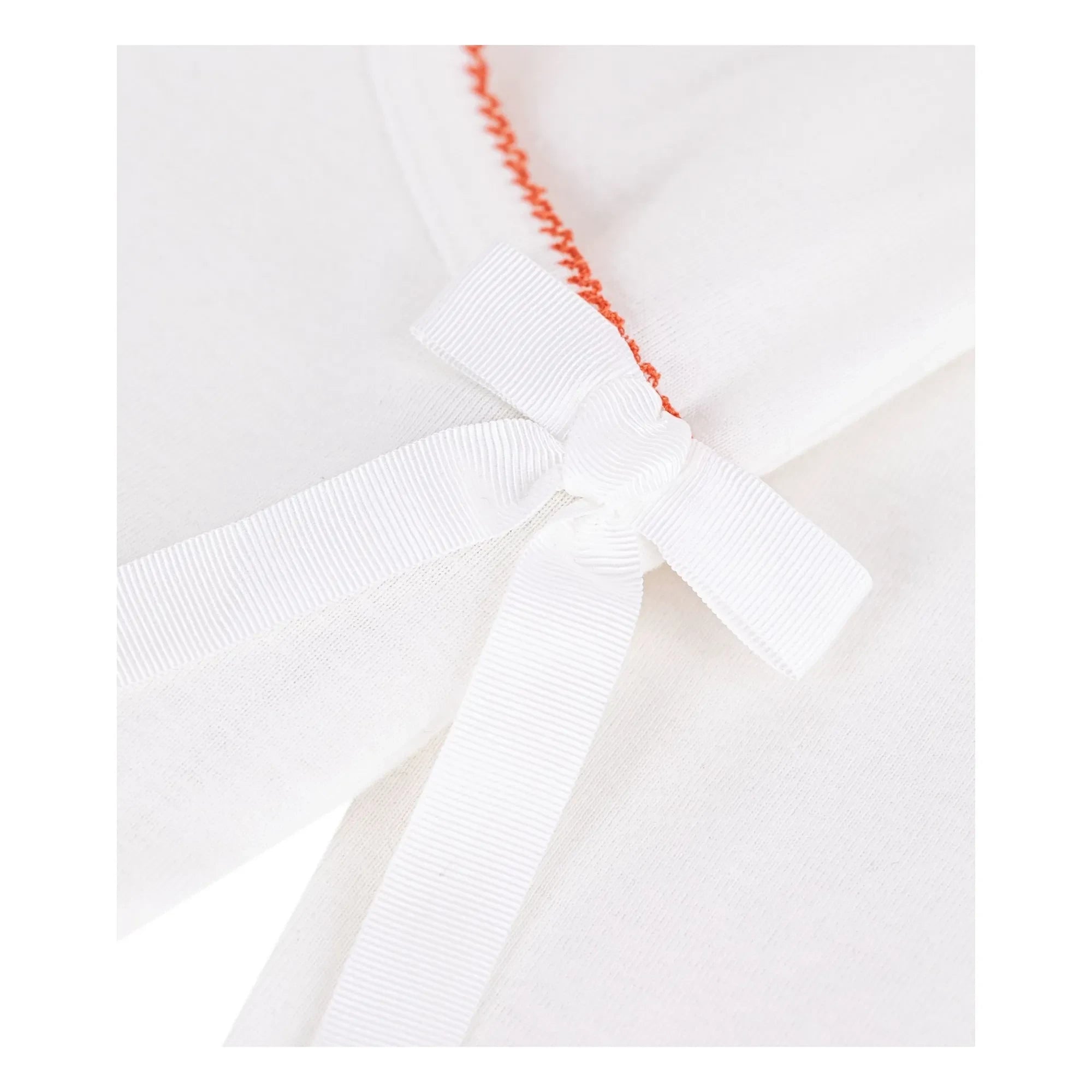 Petit Bateau - Plain Cache Coeur Vest | White