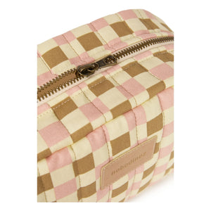 Nobodinoz - Hyde Park Mosaic cosmetic bag | Pink