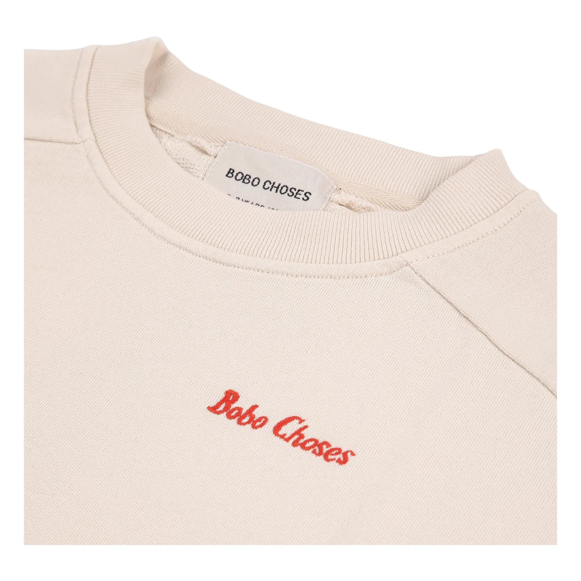 Bobo Choses - Niche Sweat Organik Pamuk | Beyaz