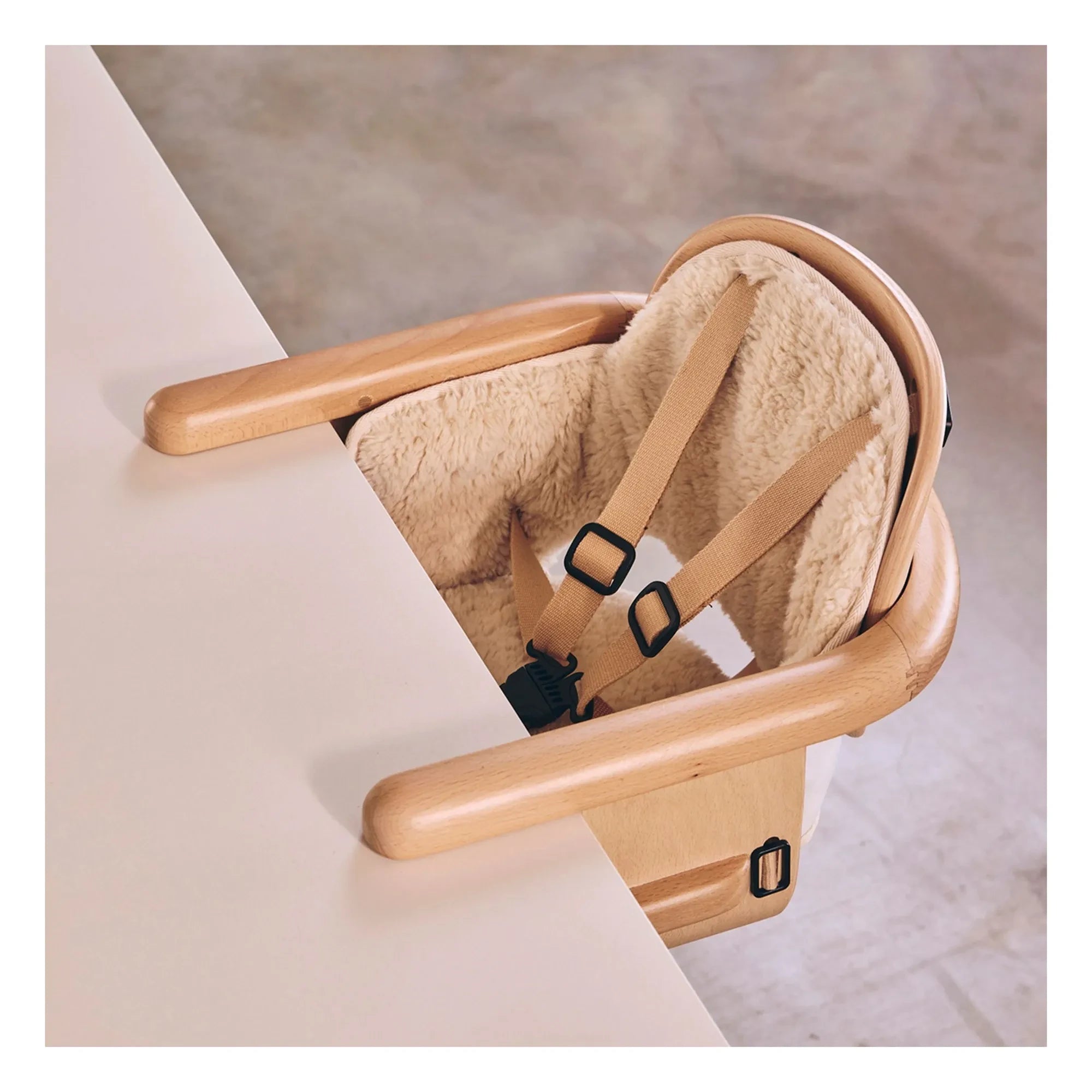 Charlie Crane - Hiko Table Seat Cushion | Ecru
