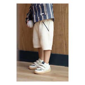 Donsje - Ronan Double Striped Sneakers | White