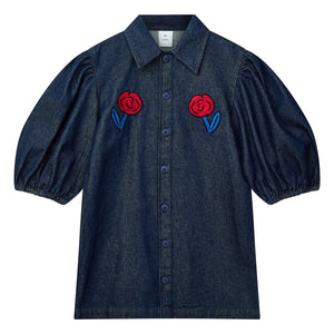 Wynken - Annka Denim Dress | Denim Blue