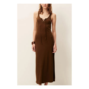 Sessùn - Sueli Dress | Brown