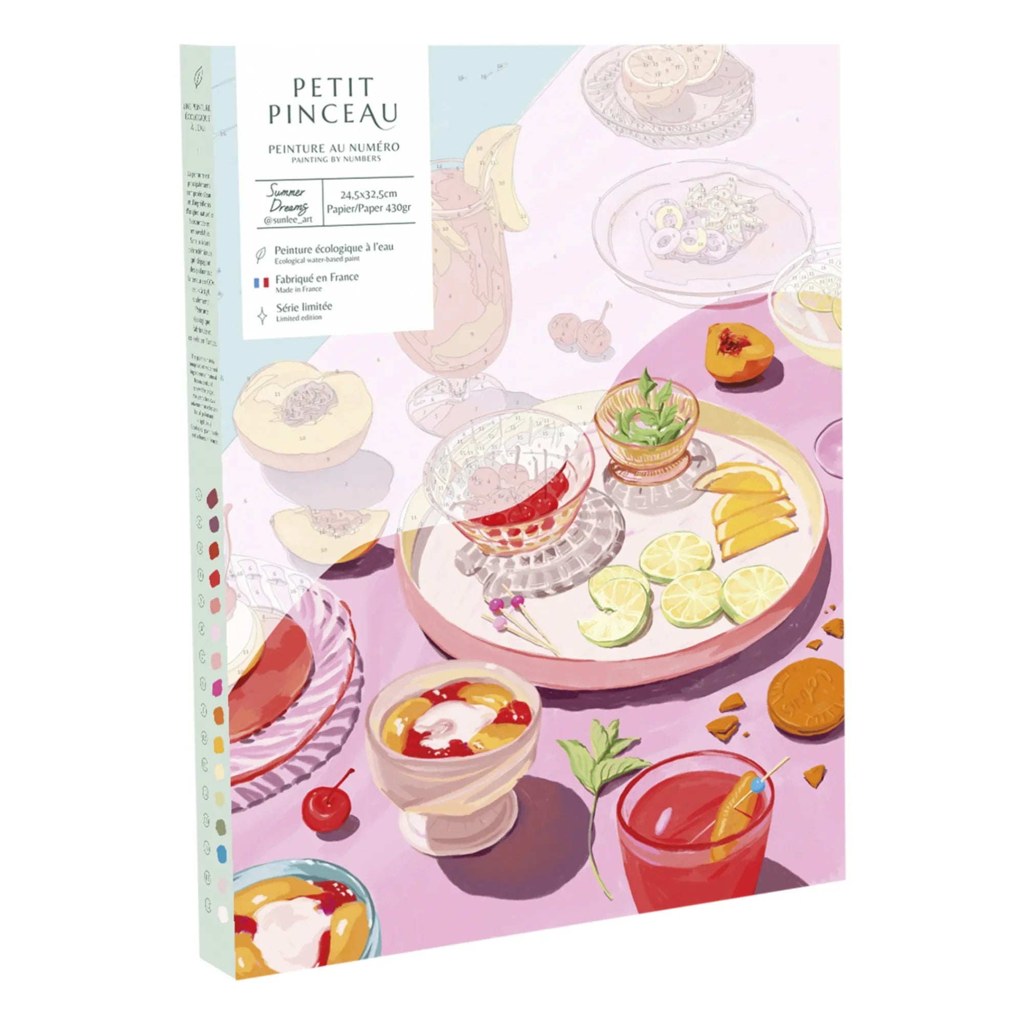 La Petite Épicerie - Numbered Coloring Kit - Summer Dreams
