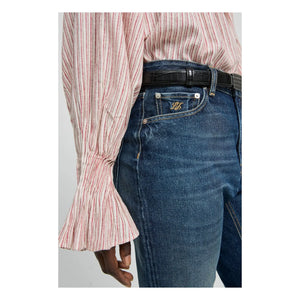 Laurence Bras - Wheela Striped Cotton Blouse | Beige