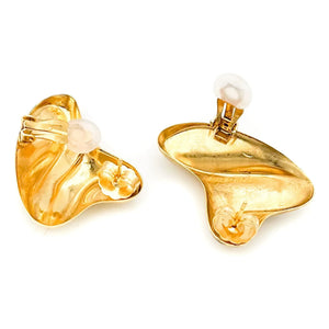 Perrine Taverniti - Drapier Earrings | Gold