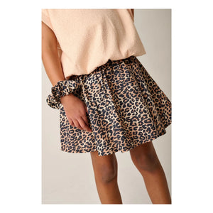 Tumble N'Dry - Cocomere Leopard Skirt | Brown