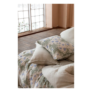 garbo&friends - Plumbago Organic Cotton Bedding Cover | Blue