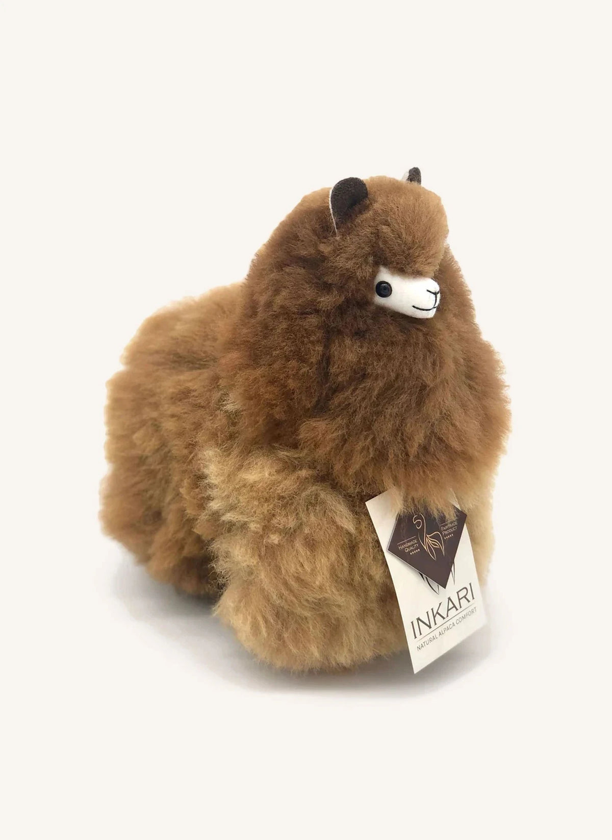 Inkari - Alpaca Wool Llama Toy | Caramel